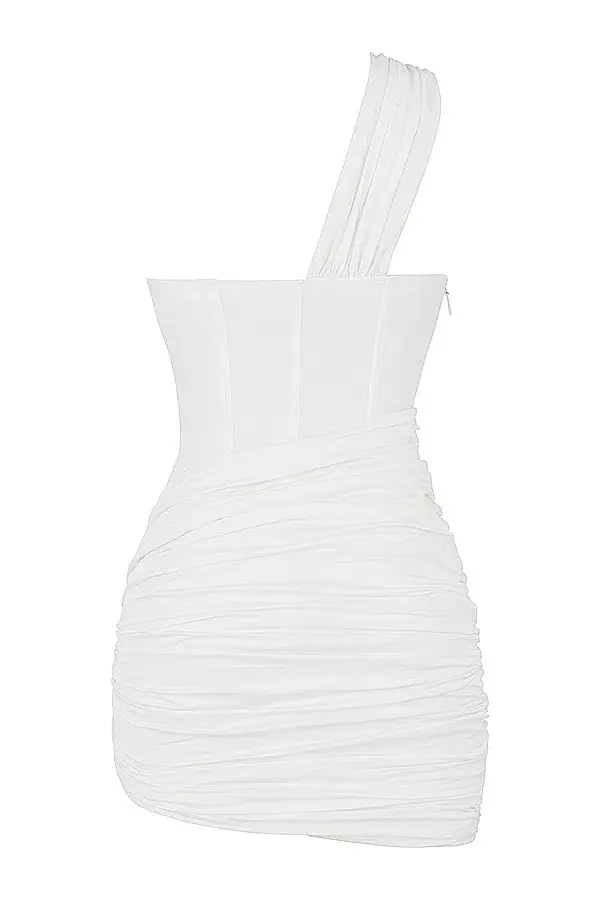 House of CB Clementine Cut Out Mini Dress White Size Small / Au 8 for rent on The Volte - main image