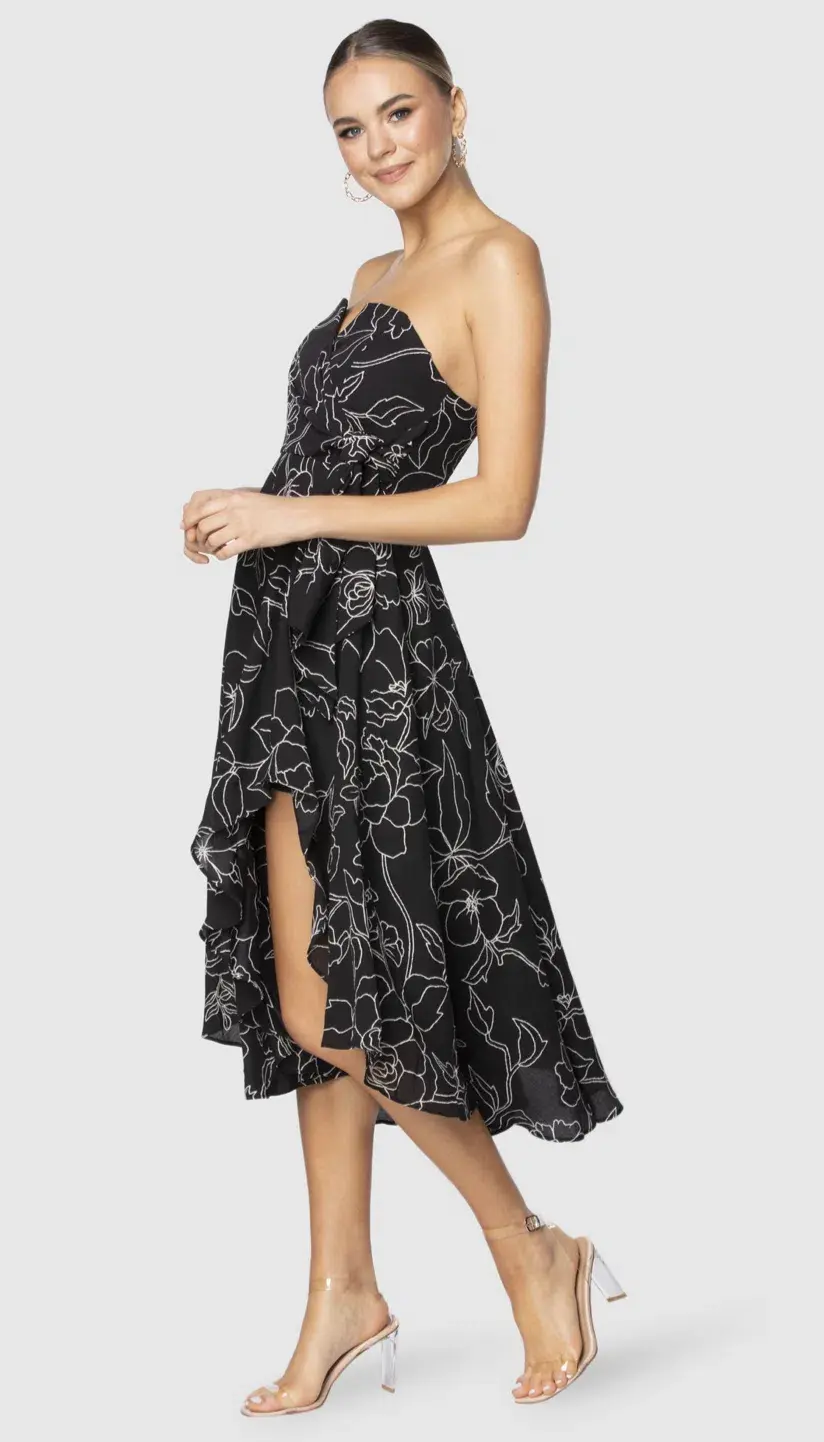 Pilgrim Black Carly dress Size 8 - Image 2