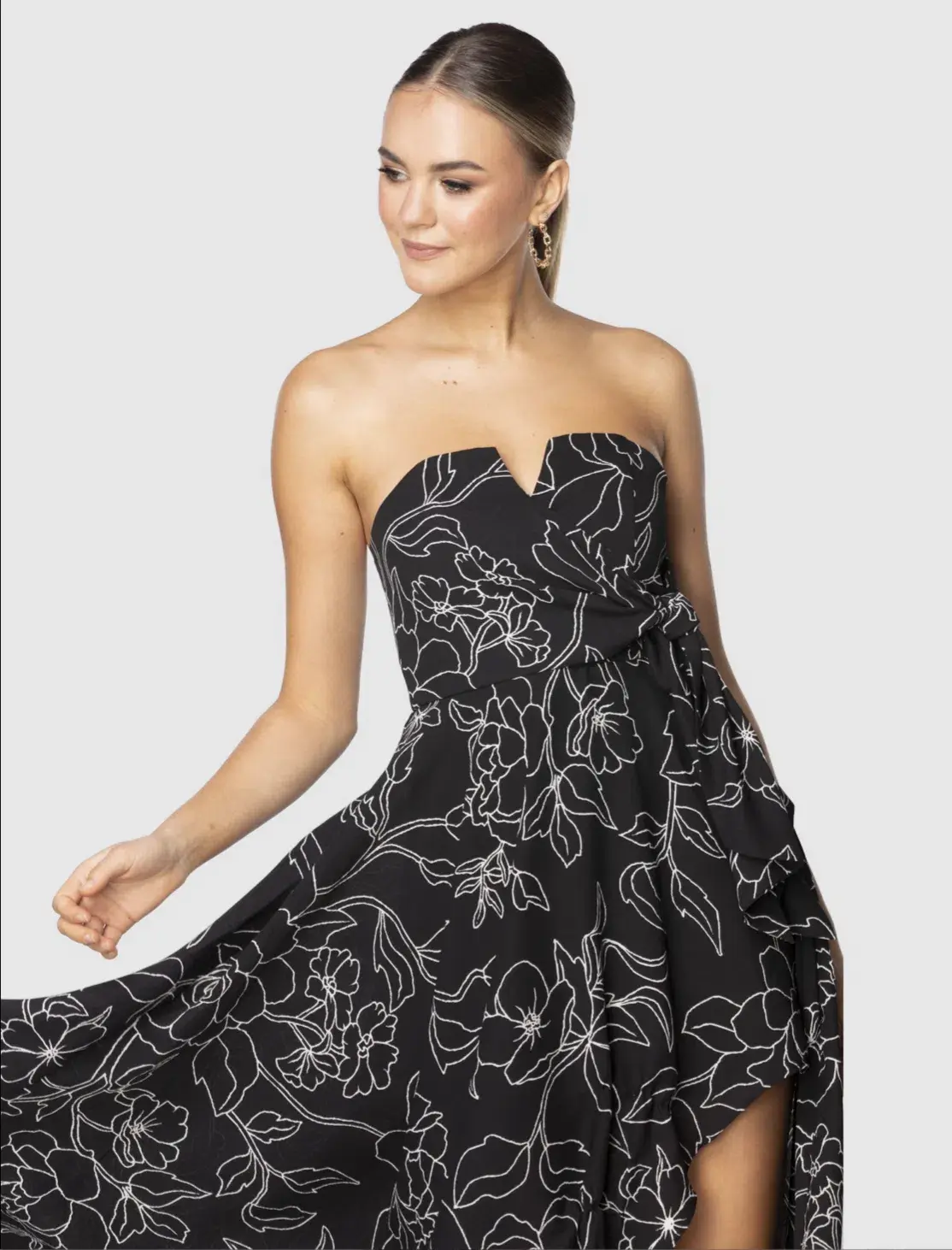 Pilgrim Black Carly dress Size 8 - Image 4