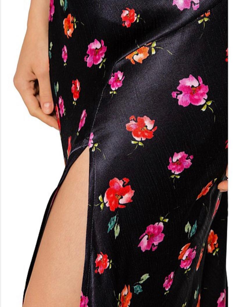 Bec & Bridge Floral Midi Dress Floral Print Size AU 8 - Image 3