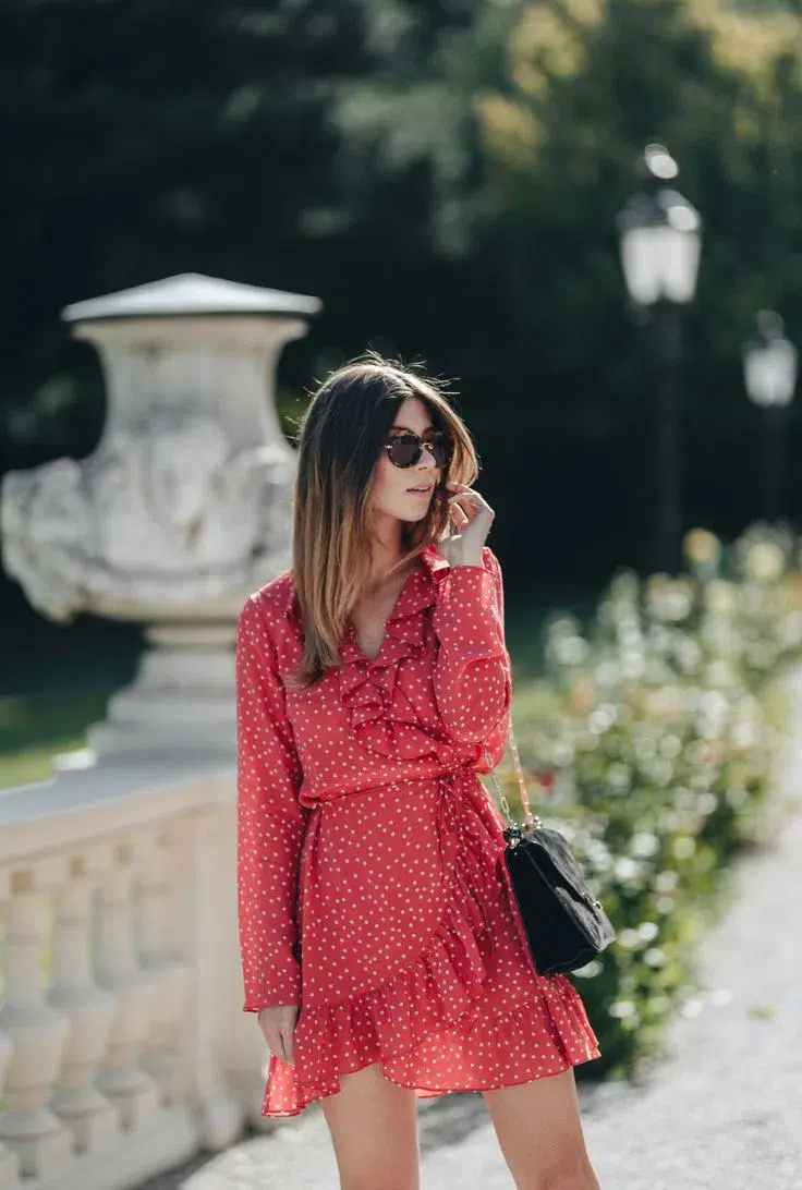 Realisation Par The Alexandra Mini Dress Red Star Size 6 for rent on The Volte - main image