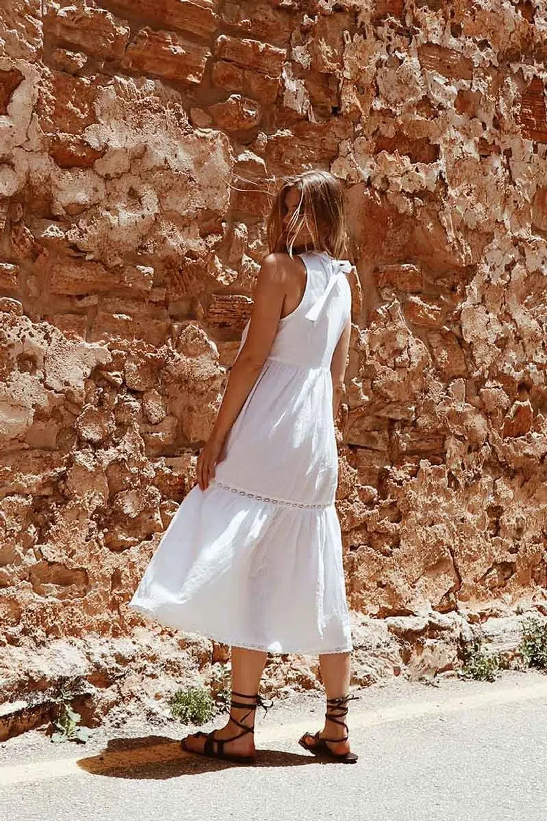 Maurie and Eve Florence Dress White Size 12 for rent on The Volte - main image