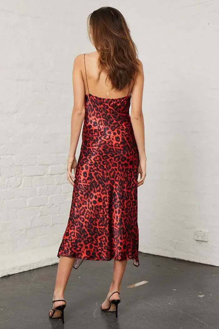 Bec and Bridge Maniac Midi Dress Print Size 12 - Image 2