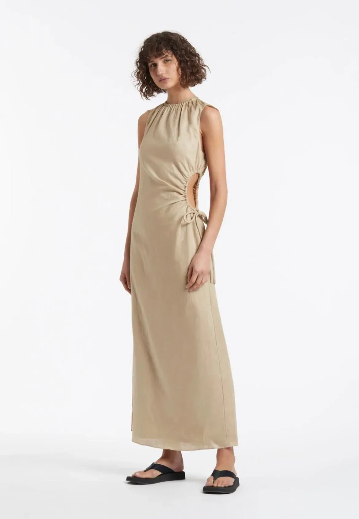 Sir The Label Blanche Cut Out Dress Size 6 - Image 2