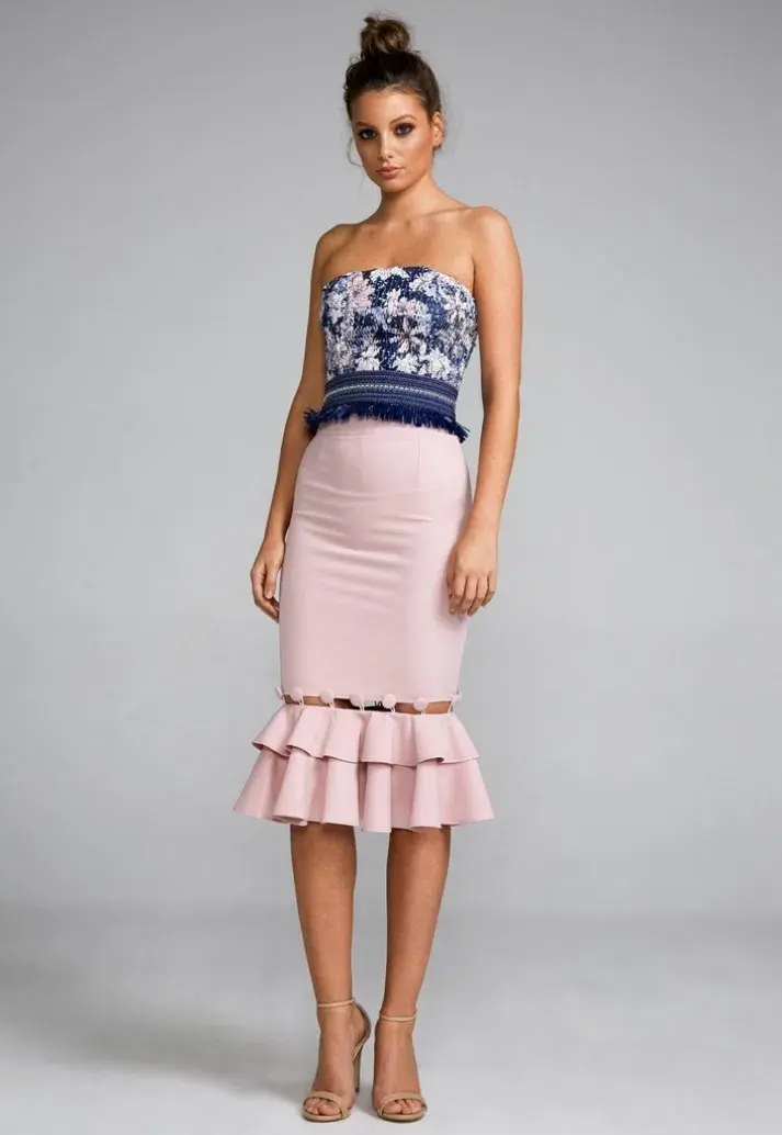 Eliya the Label Cinzia Top Blue Size 6 - Image 1