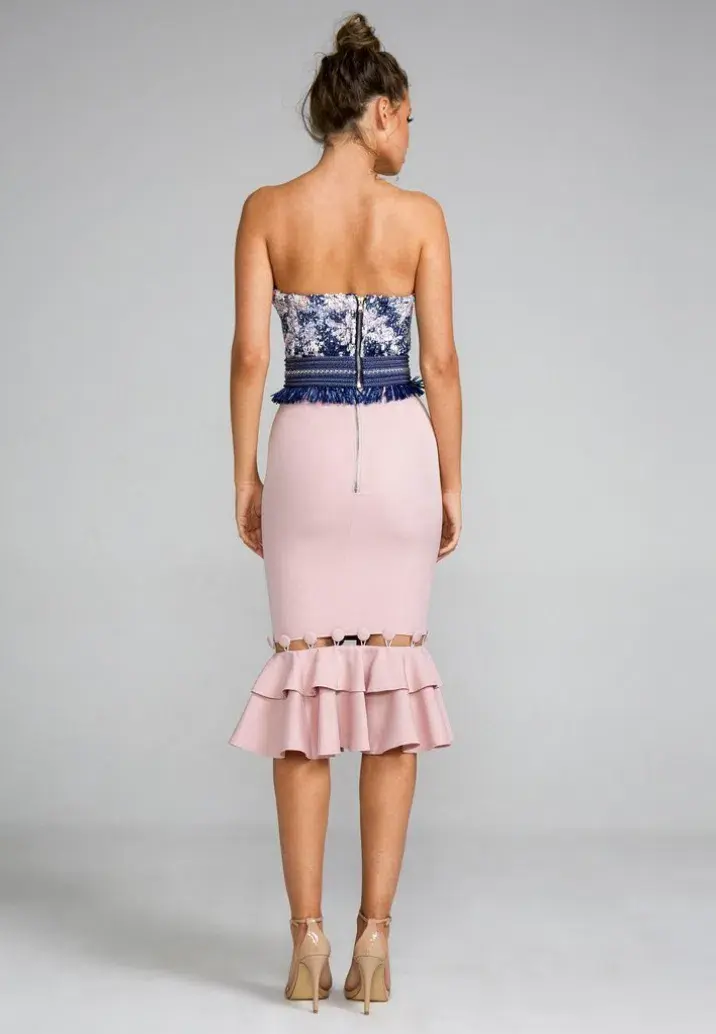 Eliya the Label Cinzia Top Blue Size 6 - Image 2