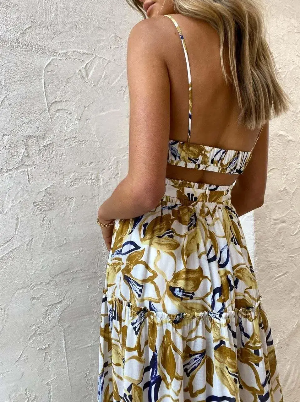 BEC & BRIDGE EUGENIE MAXI DRESS IN PRINT - SIZE 8 - Image 10