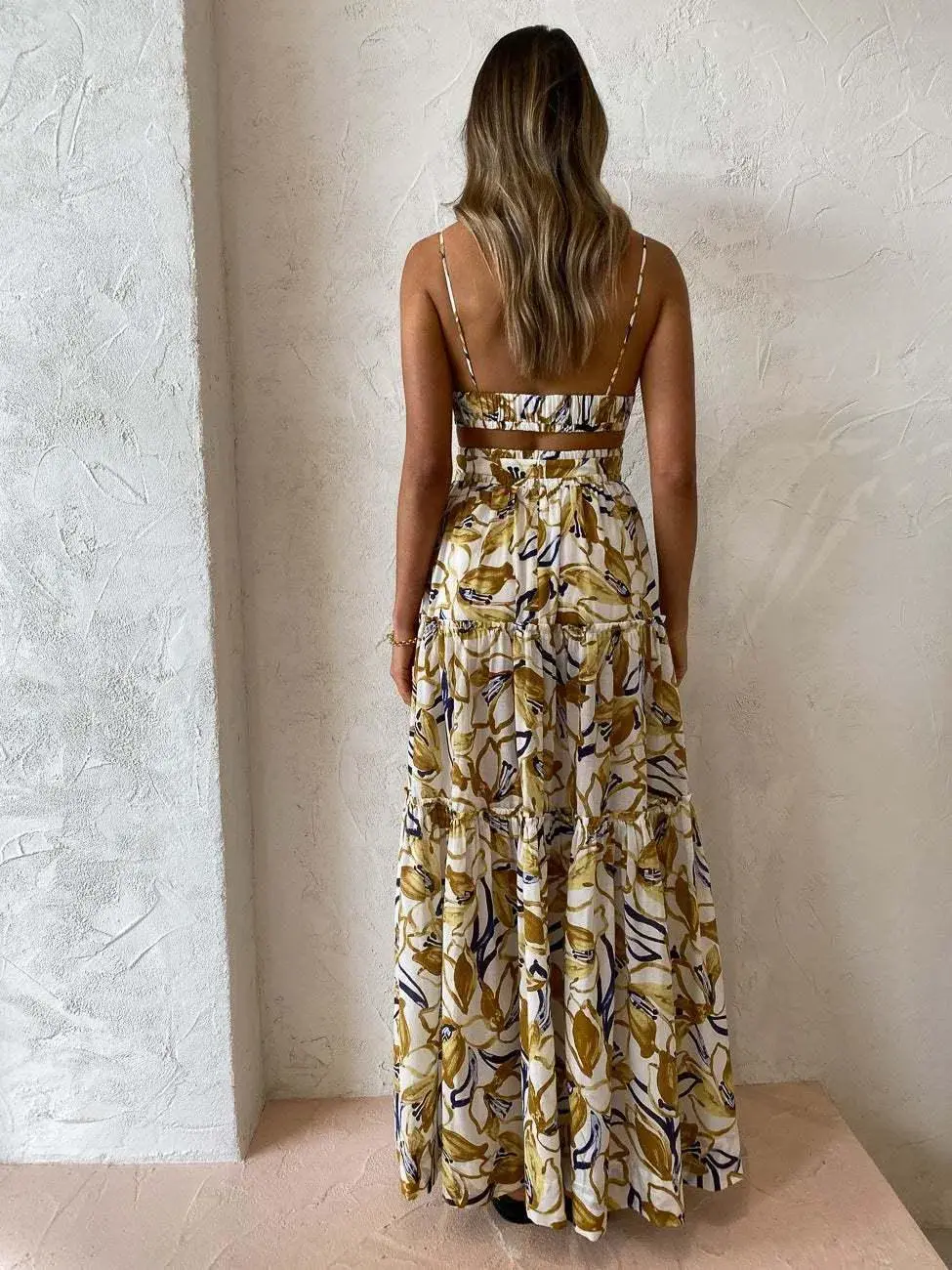 BEC & BRIDGE EUGENIE MAXI DRESS IN PRINT - SIZE 8 - Image 8
