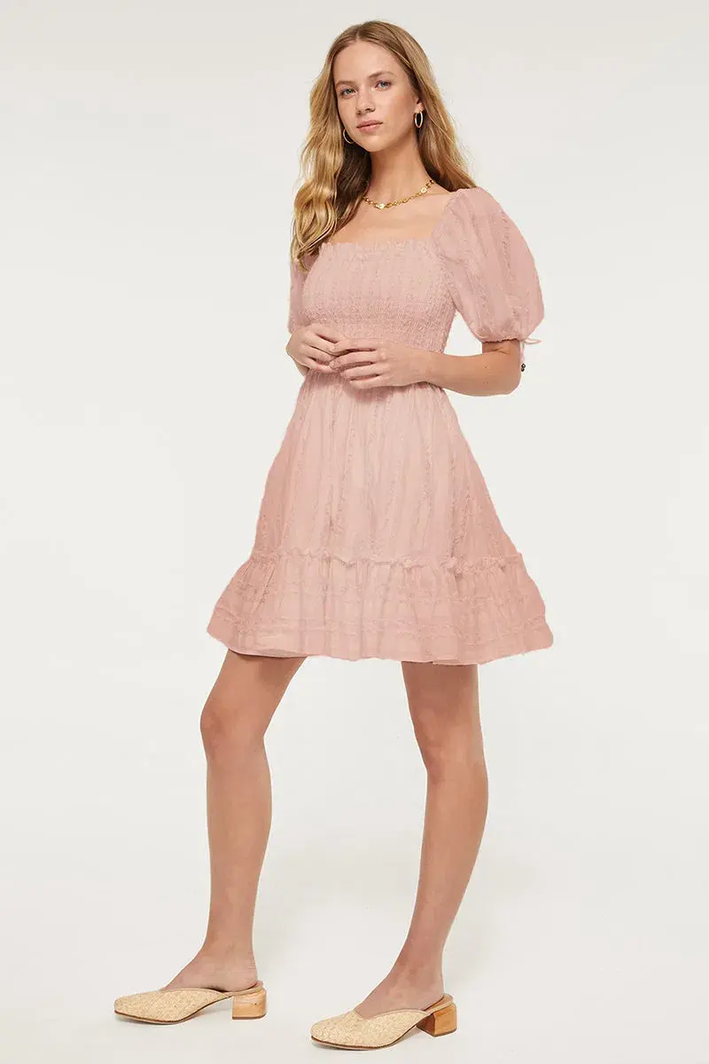 Tigerlilly Okimi Loulou Mini Dress Pink Size 10  - Image 1