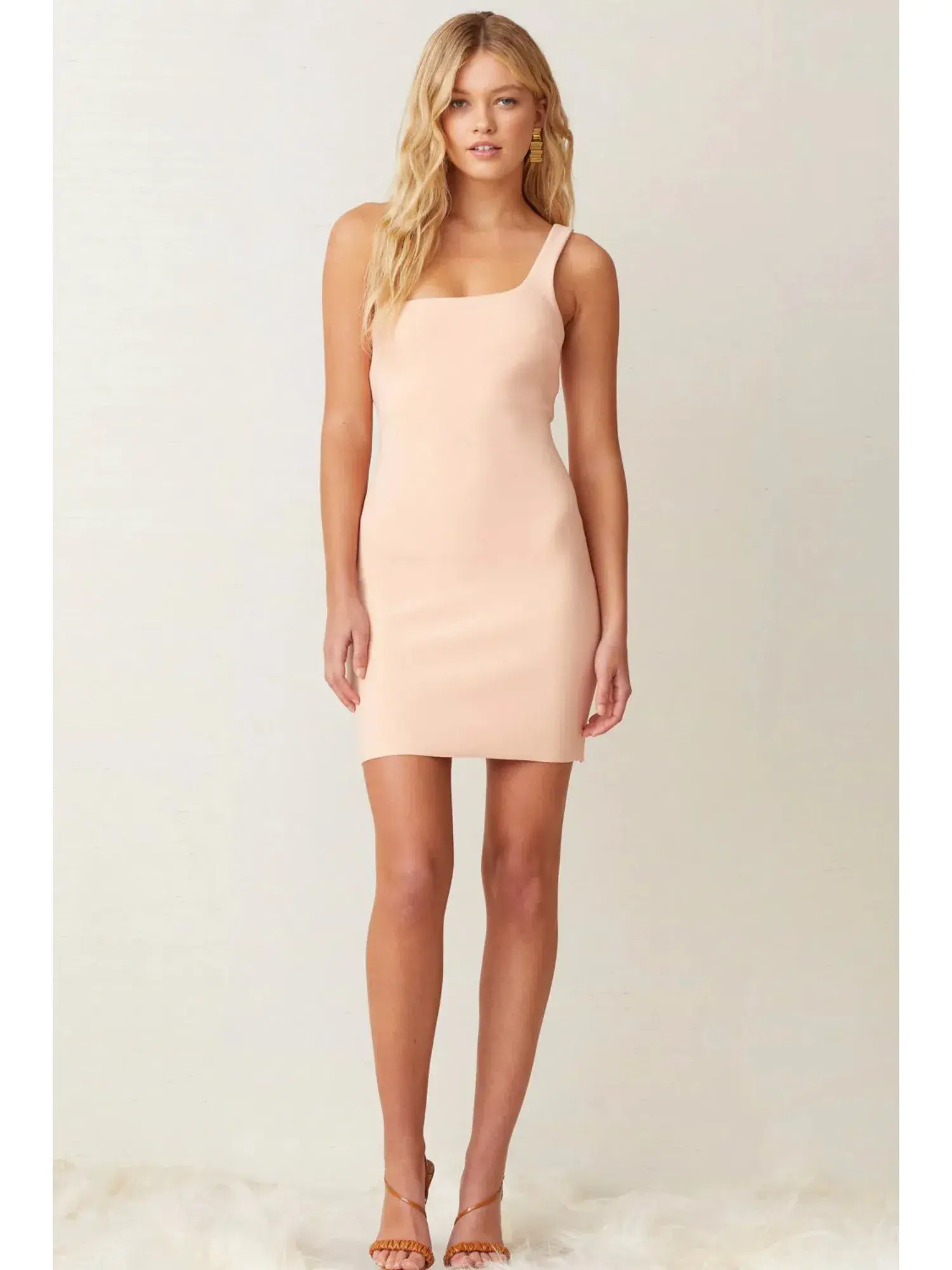 Bec & Bridge Ruby Mini Dress Peach Size AU 6  - Image 1