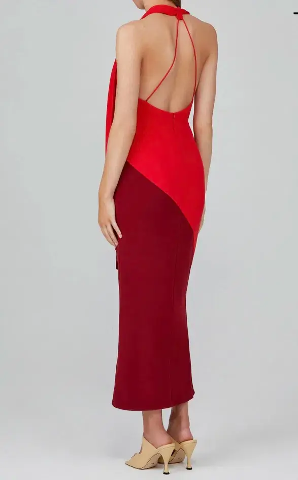 Acler Flora Dress Red Size 8  - Image 5