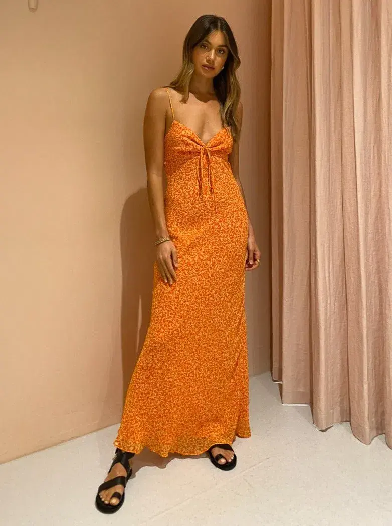 Bec and Bridge Cheri Maxi Dress Print Size 6 - Image 5