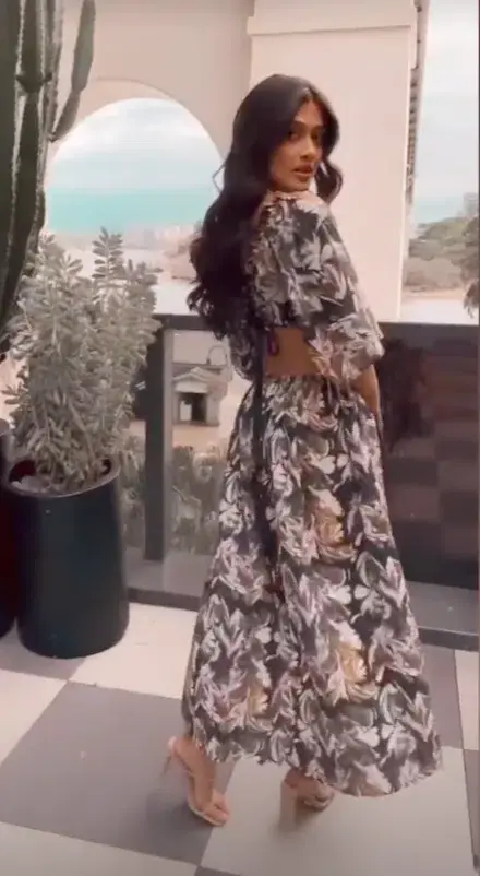 Kinga Csilla Rec Club Marble Lizzie Dress Print Size 6 for rent on The Volte - main image