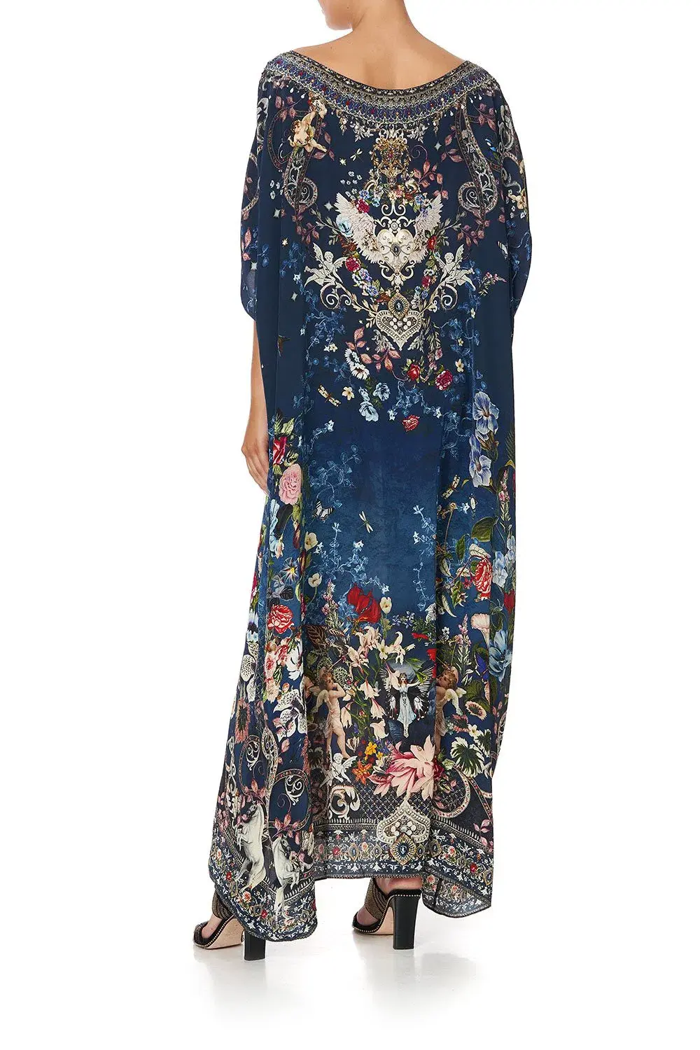 Camilla Dreams of Midsummer Round Neck Kaftan Print One Size - Image 2