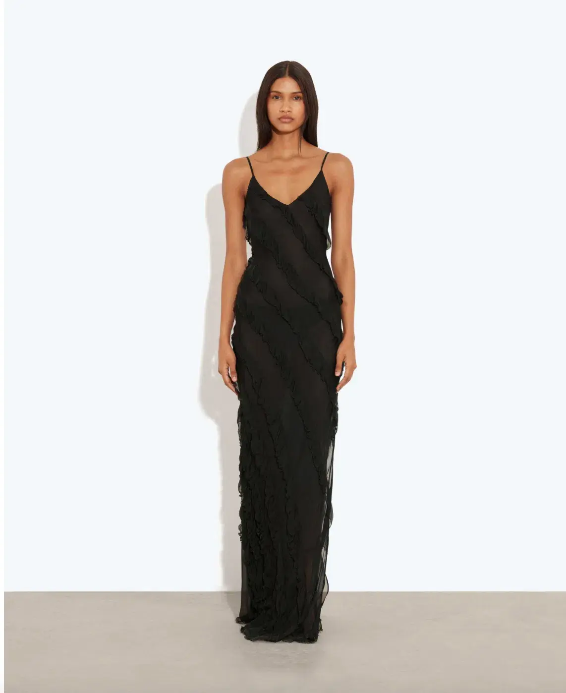 Rat & Boa Selena Maxi Dress Black Size M (best fit Au10) #1 - Image 1