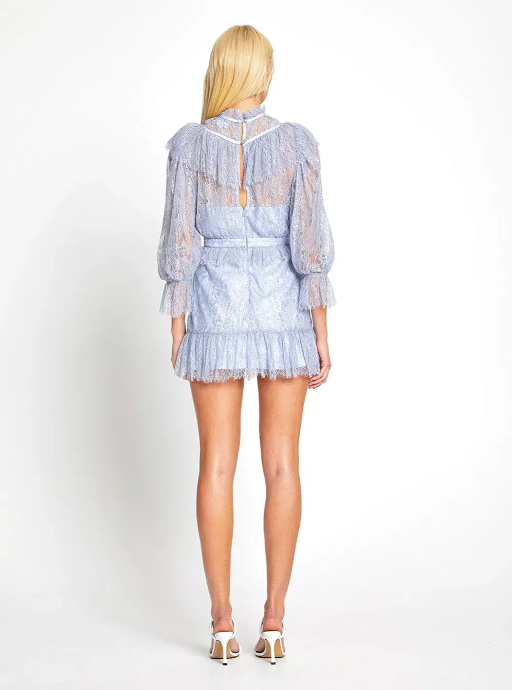 Alice McCall Pebble Love My Way Mini Dress Blue Size 10 for rent on The Volte - main image