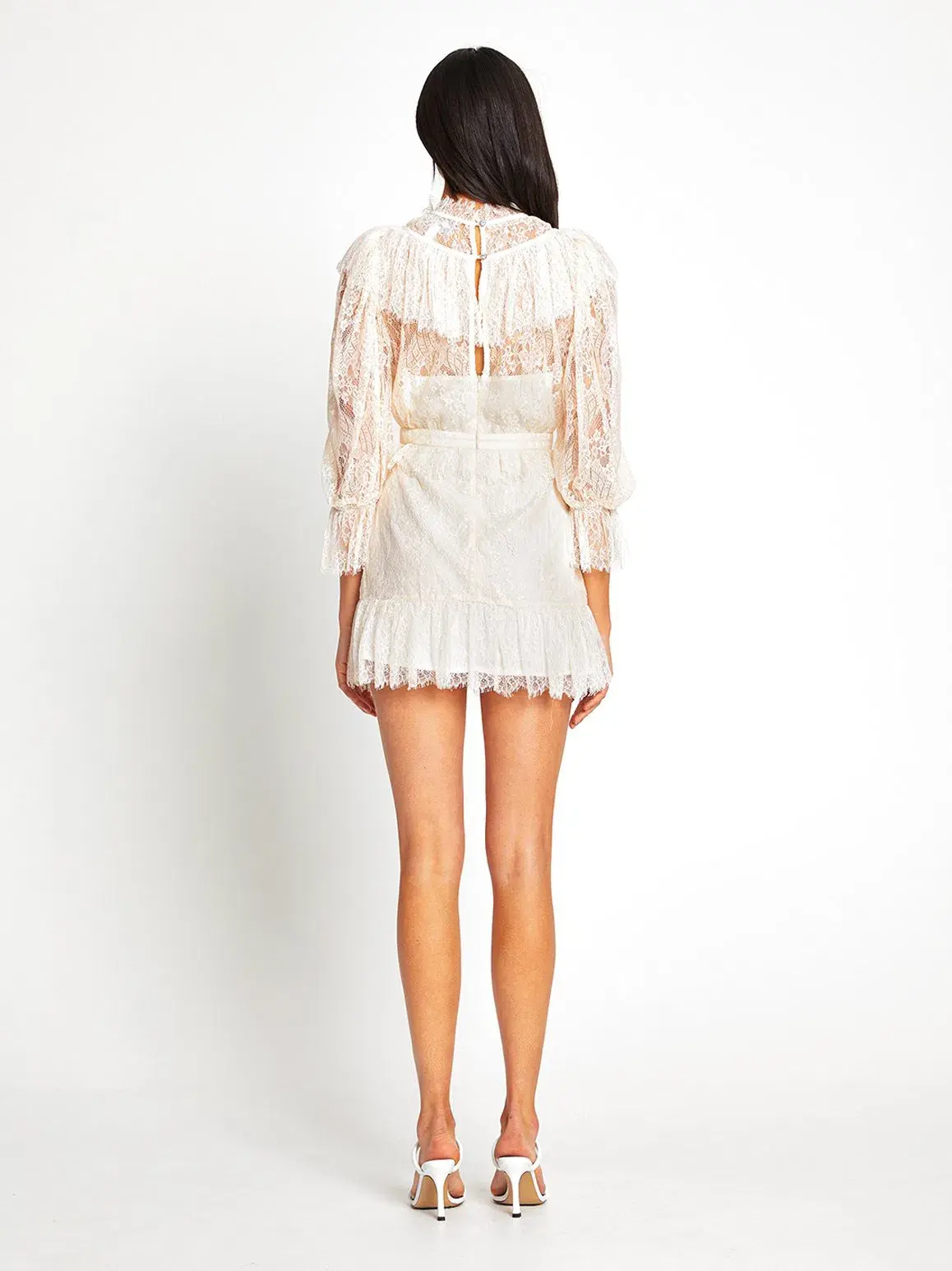Alice McCall Love My Way Mini Dress Cream Size AU 8 - Image 4