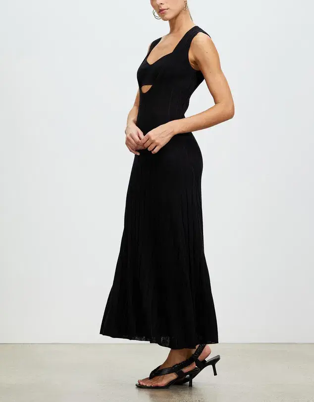 Hansen & Gretel Zanita Dress Black Size 8 for rent on The Volte - main image