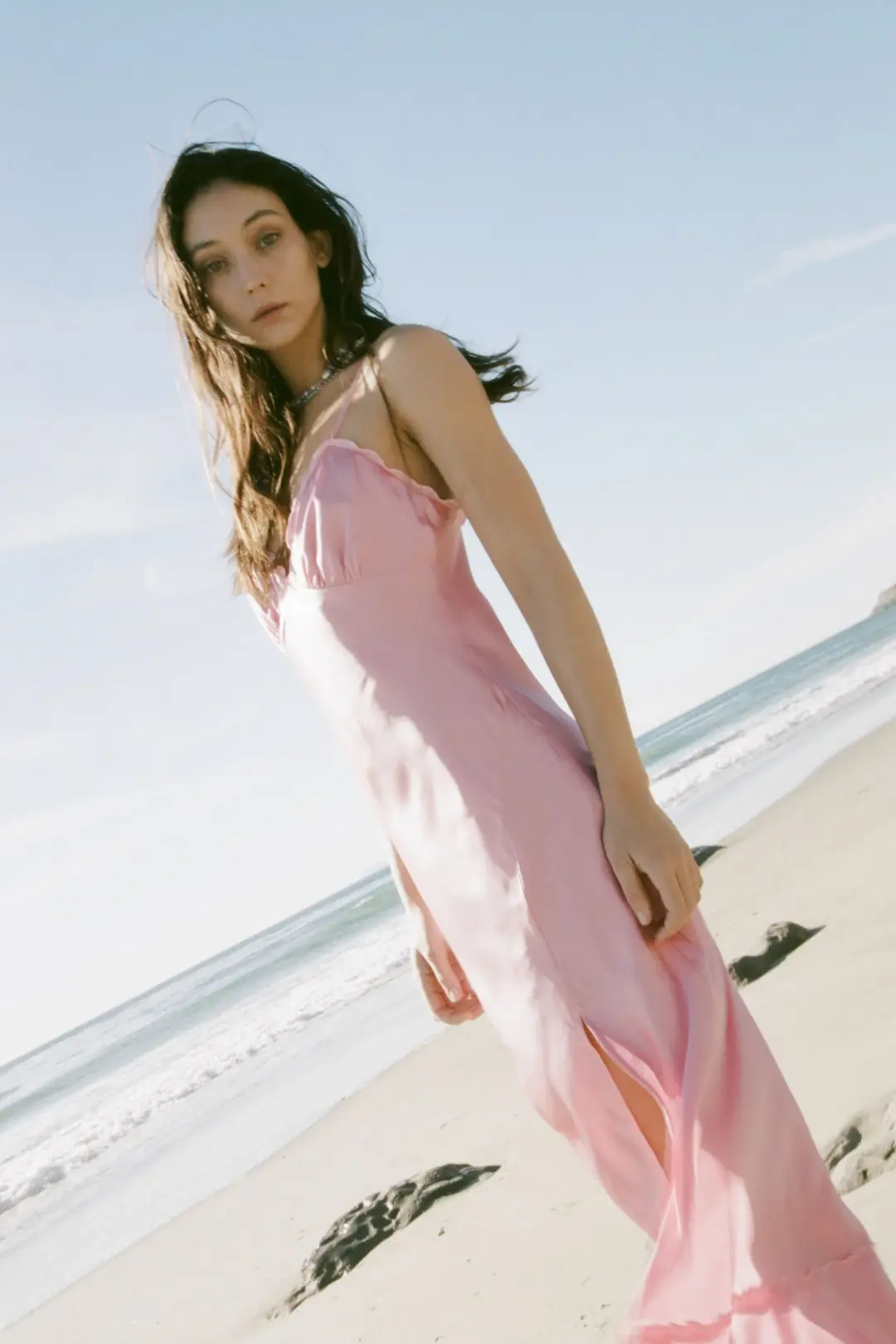 Hansen & Gretel Hayley Dress Taffy Pink Size 10 for rent on The Volte - main image