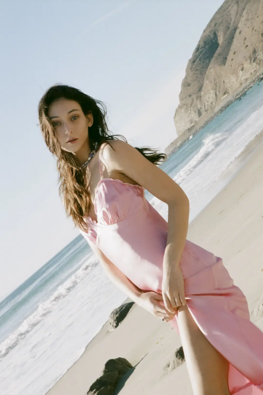 Hansen & Gretel Hayley Dress Taffy Pink Size 10 for rent on The Volte - main image