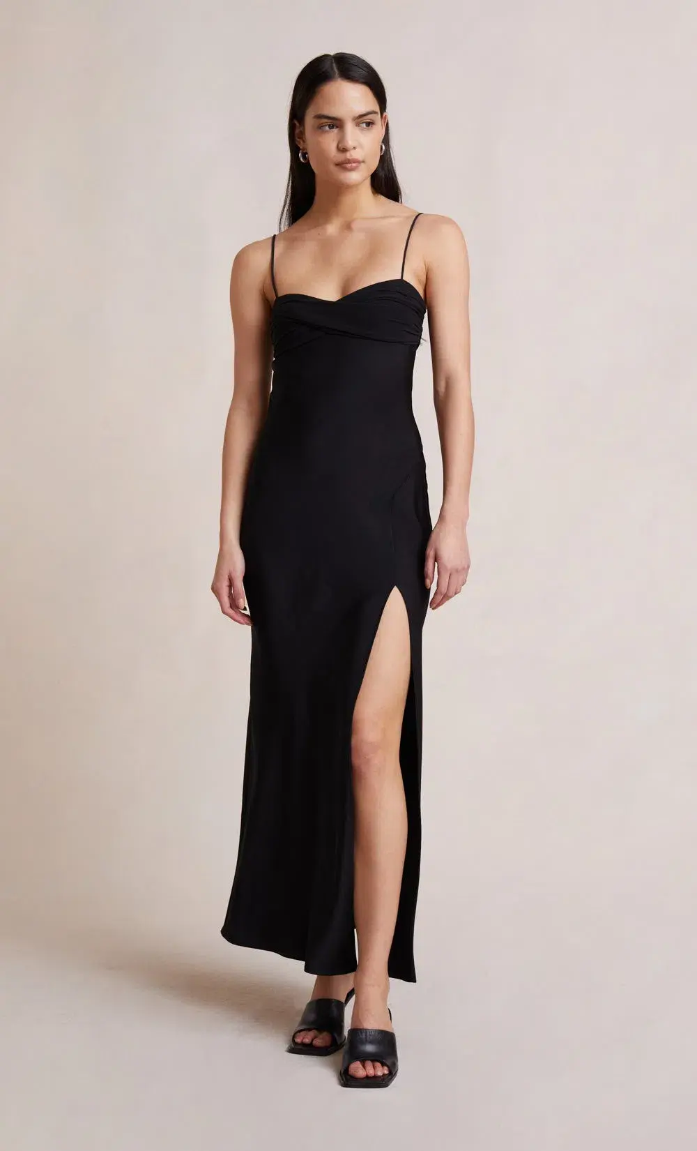 Bec & Bridge Giulia Maxi Dress Black Size 10 for rent on The Volte - main image