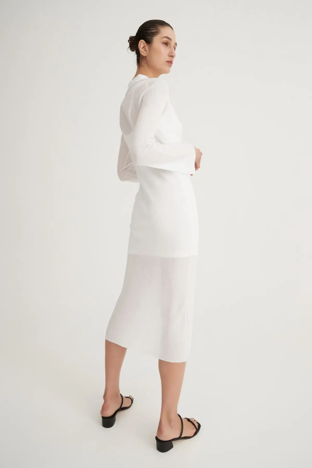Hansen & Gretel Seville Shirt Dress White Size 10 - Image 2