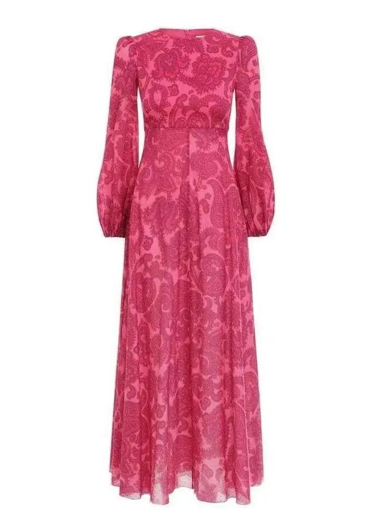 Zimmermann Edie High Neck Dress Print Size 3 / Au 14 - Image 6