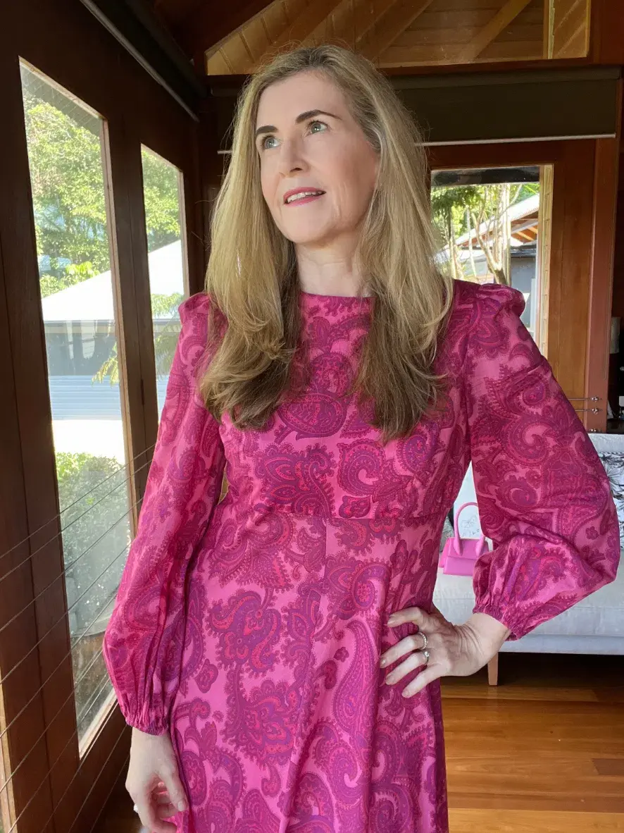 Zimmermann Edie High Neck Dress Print Size 3 / Au 14 - Image 5