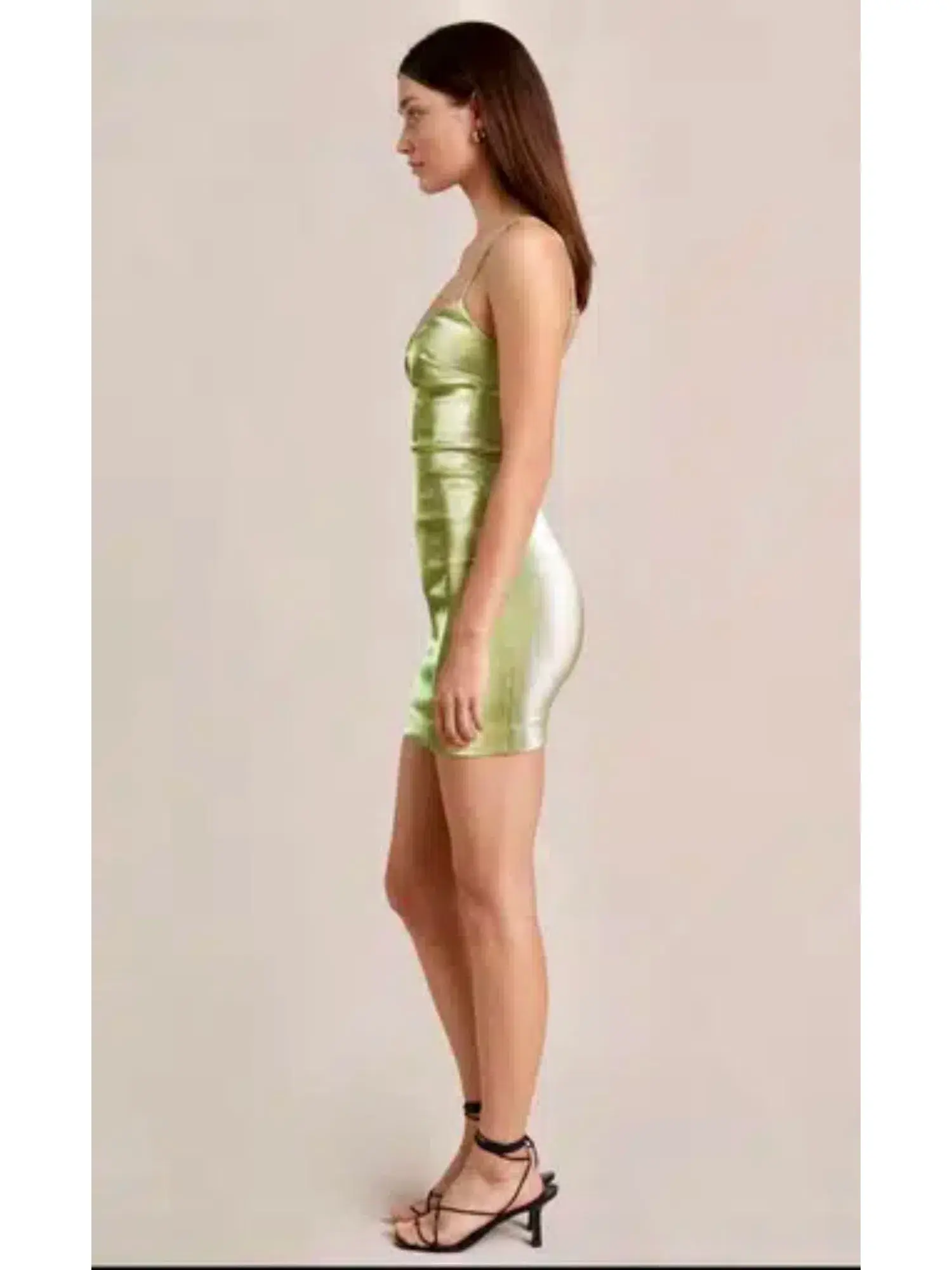 Bec & Bridge Lime Cordial Dress Green Size AU 6 - Image 2