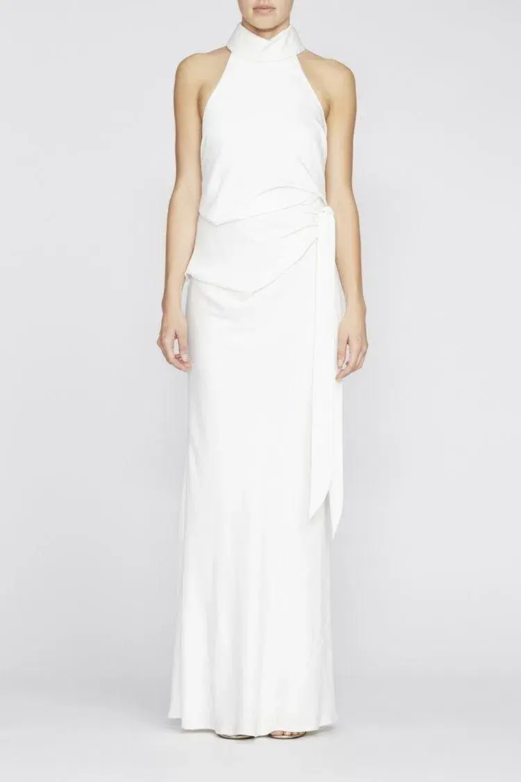 Camilla and Marc Foxglove Gown Pastel Parfait Pink Size 14 - Image 3