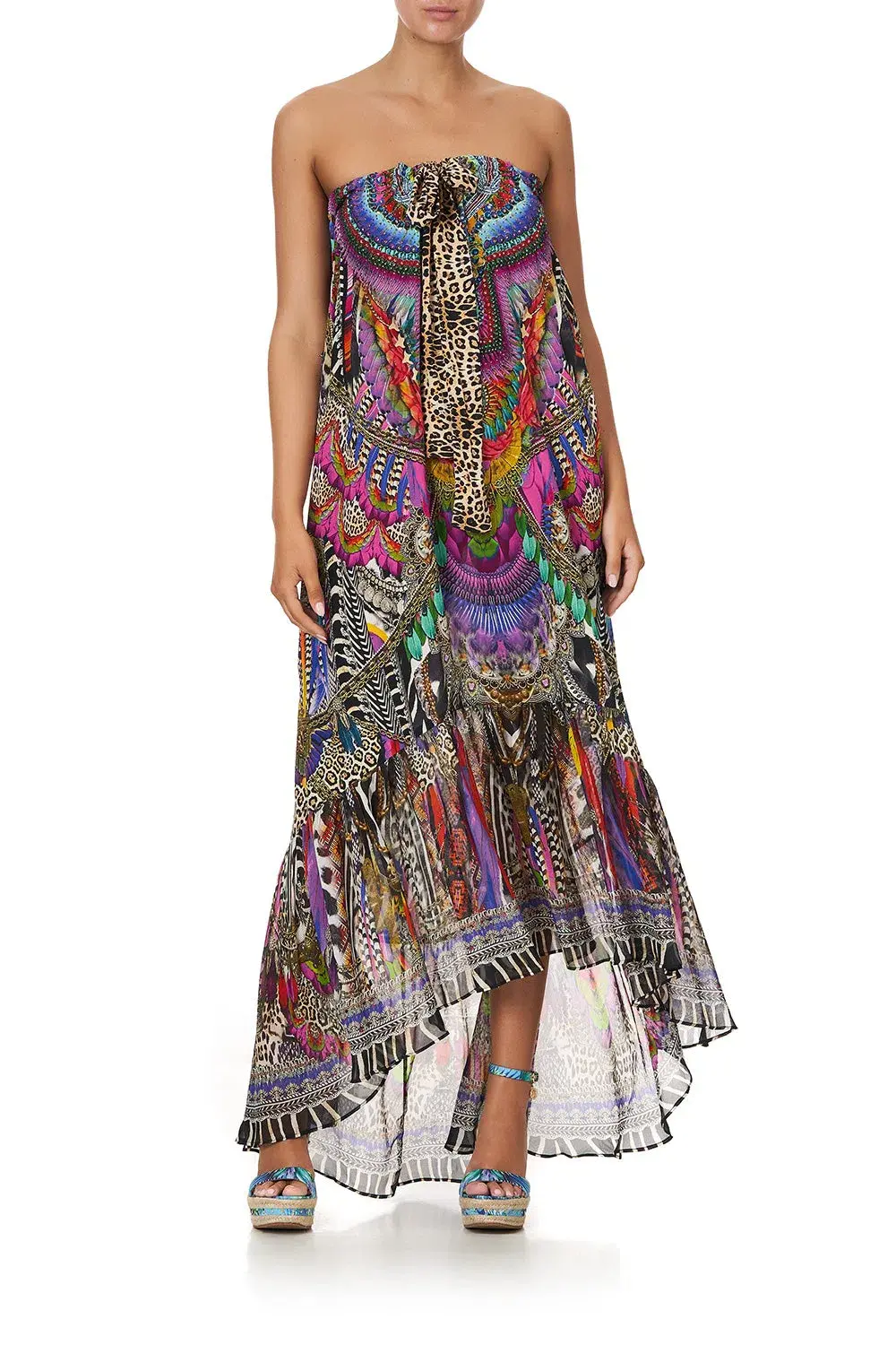 Drop Shoulder Flared Camilla Dress  - Image 3
