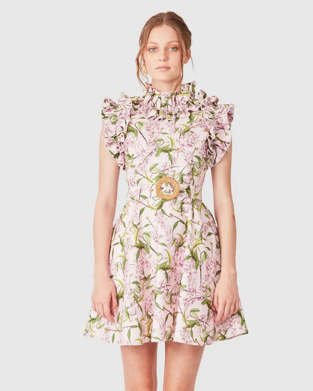 Torannce Sedgwick Mini Dress Floral Size 6 - Image 2