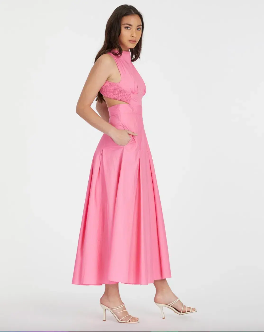 Camilla and Marc Vanderlin Maxi Dress Pink Size 6 - Image 3