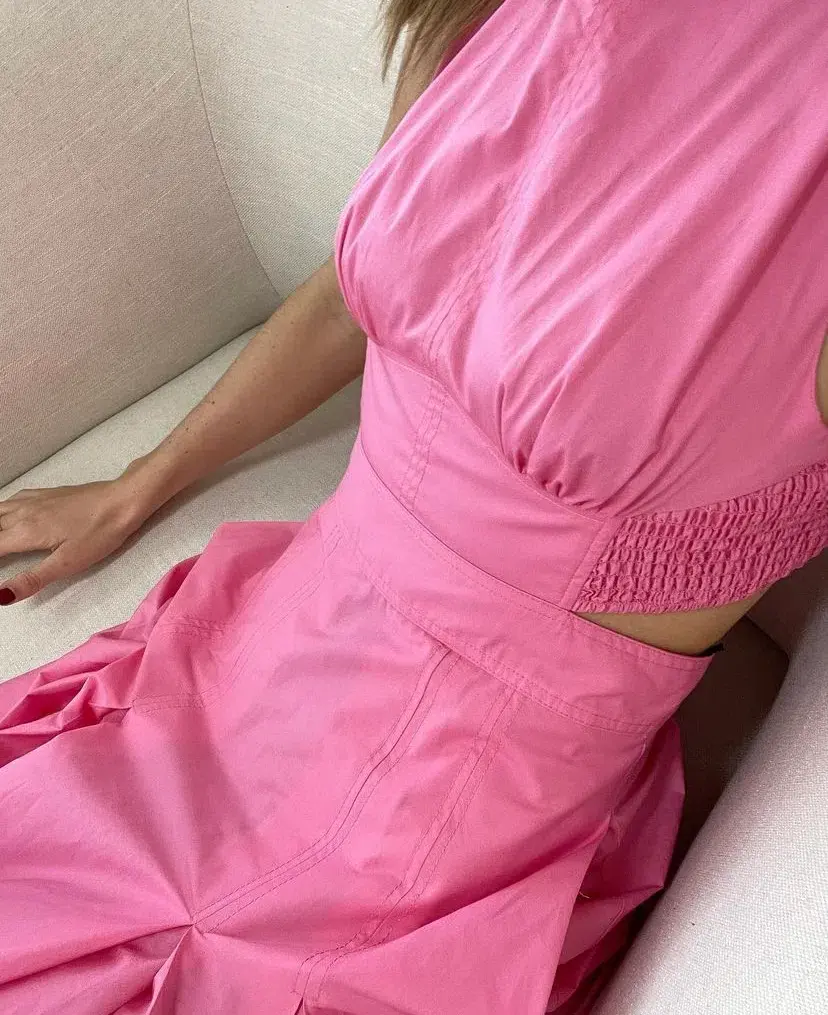 Camilla and Marc Vanderlin Maxi Dress Pink Size 6 - Image 5