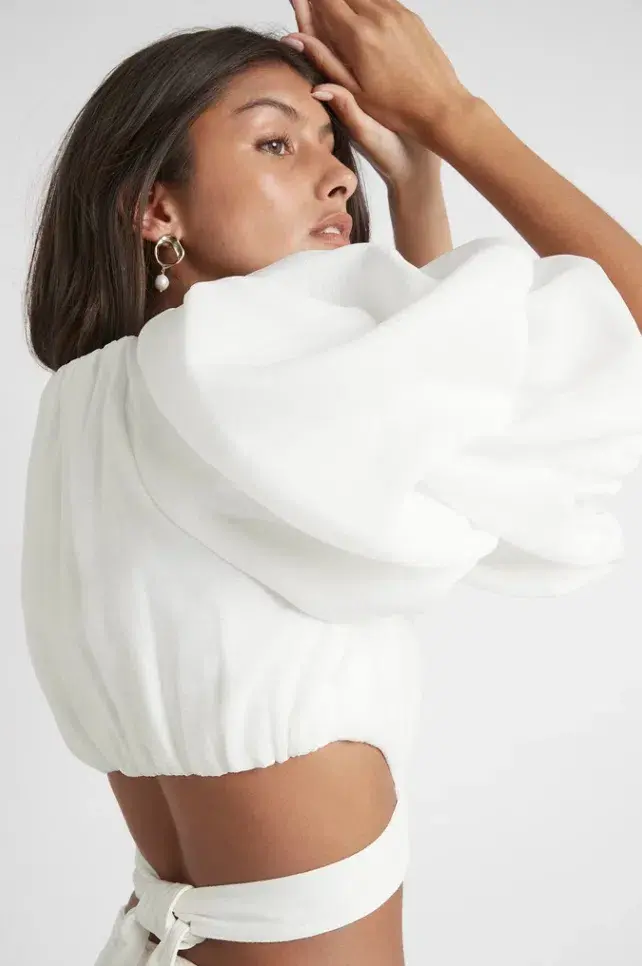 Aje Impression Top White Size 8 - Image 3