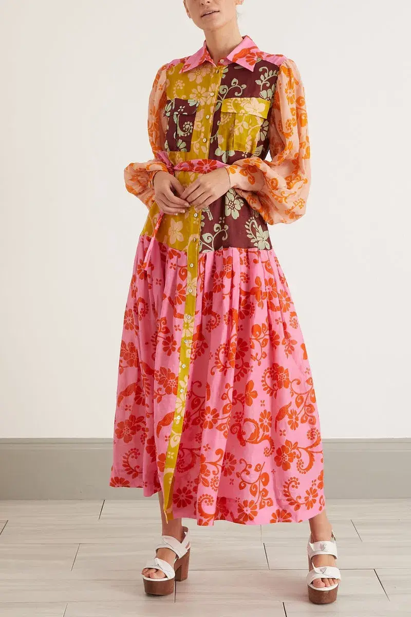 Alemais Luis Dress Print Size 6 - Image 1
