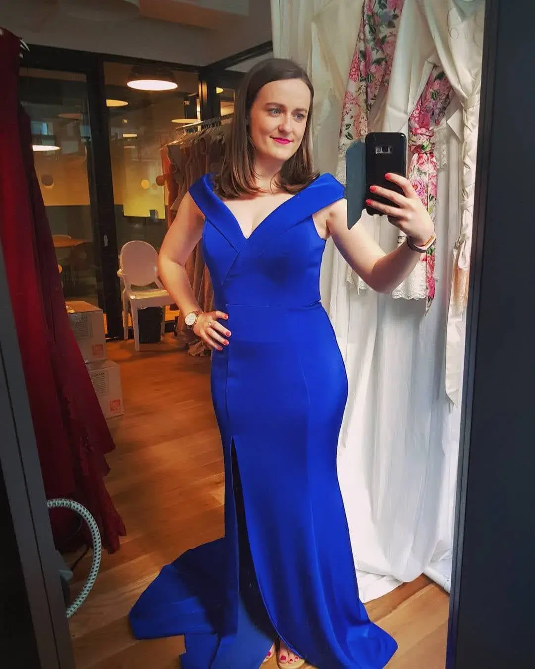 Jadore JX003 Gown Blue Size 10  - Image 2