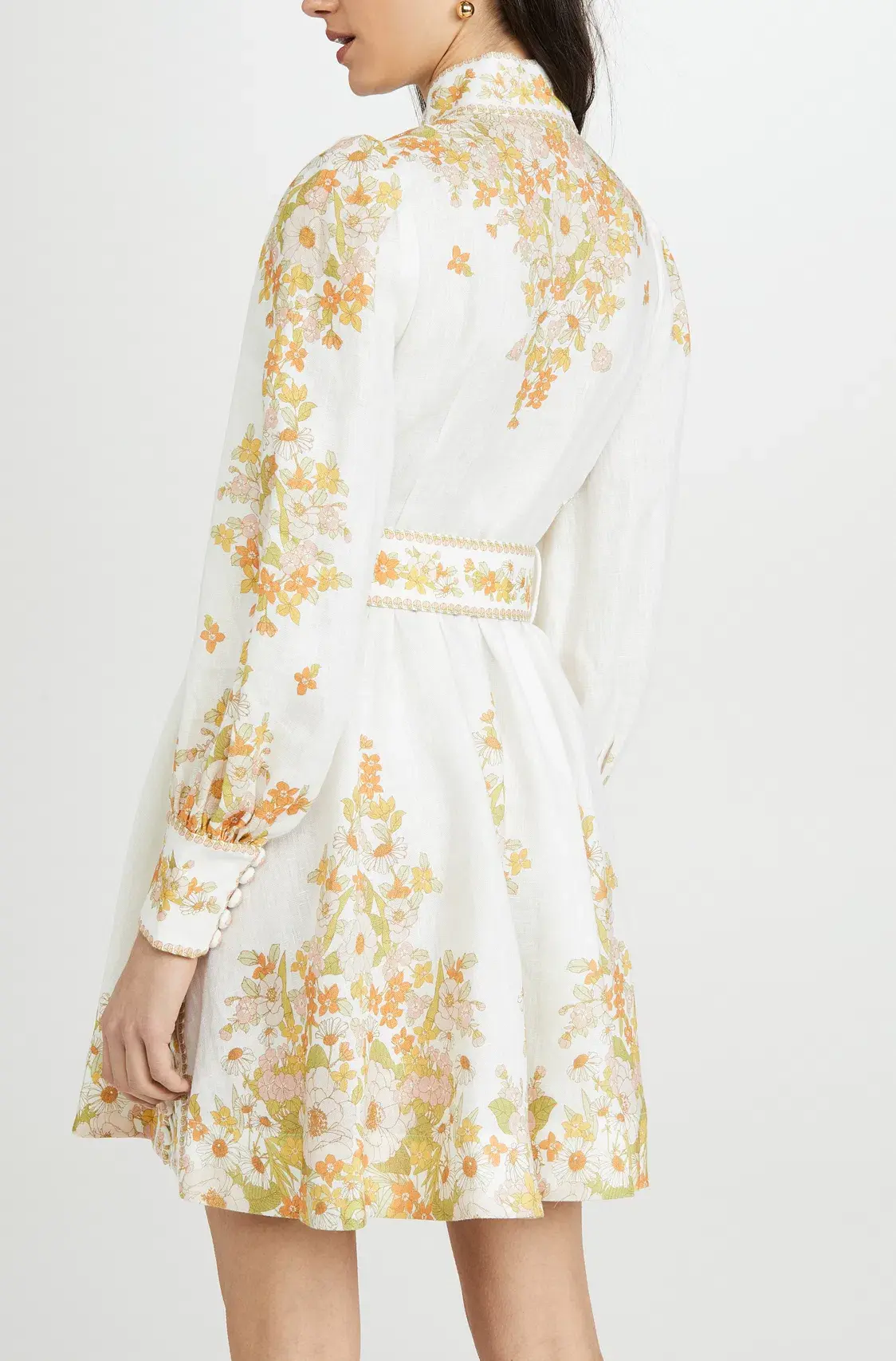 Zimmermann Super Eight Tubular Mini Dress Print Size 8 - Image 2