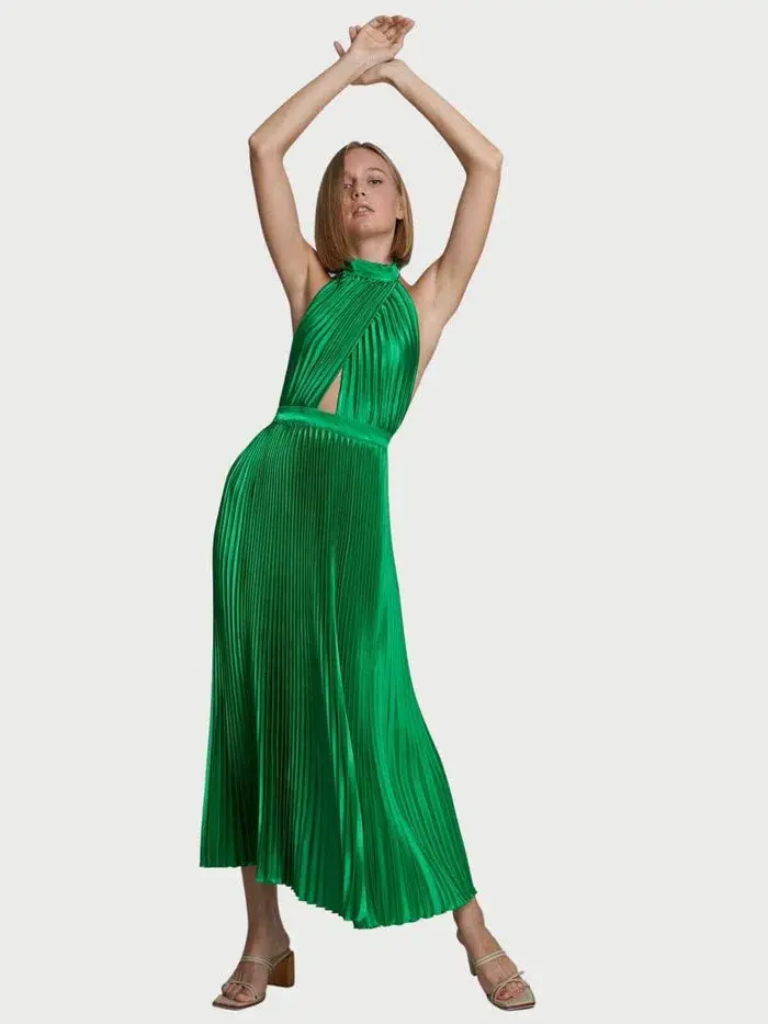 L'idee - Renaissance Gown Green - Size 8 - Image 3