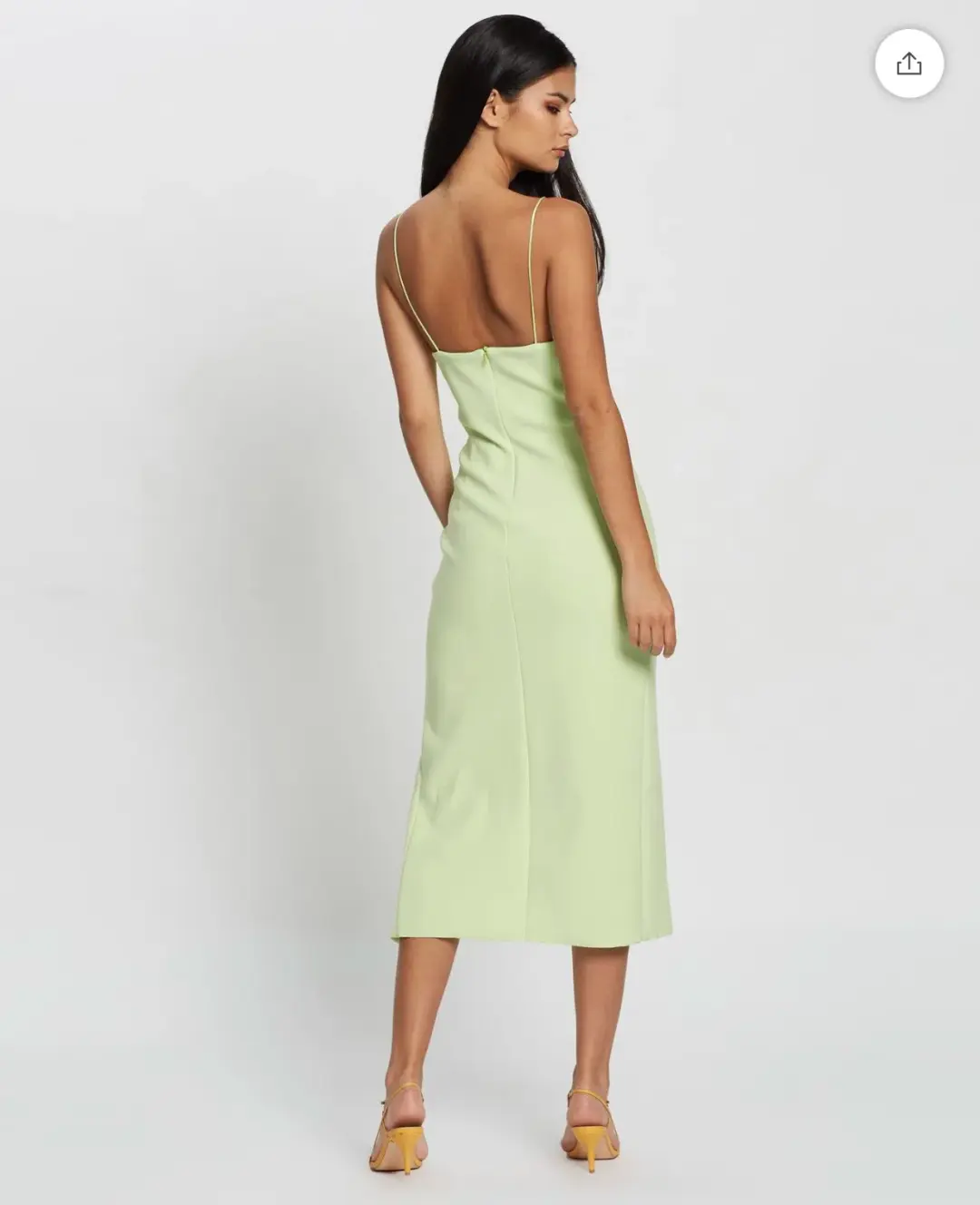 Bec and Bridge Clover Midi Dress Green Size 6 for rent on The Volte - main image