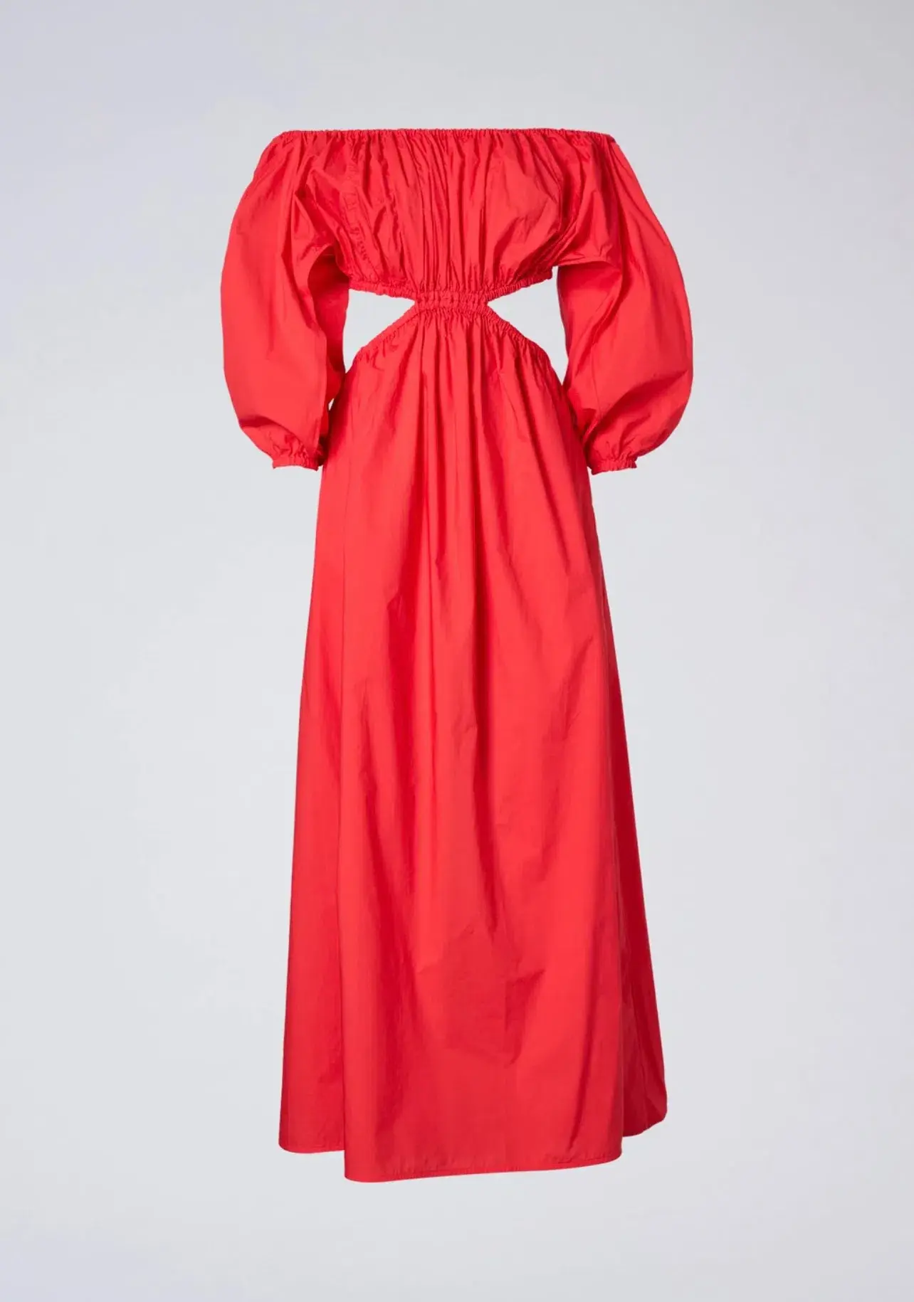 Scanlan Theodore Parachute Cotton Gather Dress Poppy Size AU 10 - Image 5