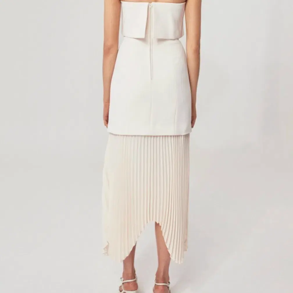C/MEO Collective Take Seriously Dress White Size 8 for rent on The Volte - main image