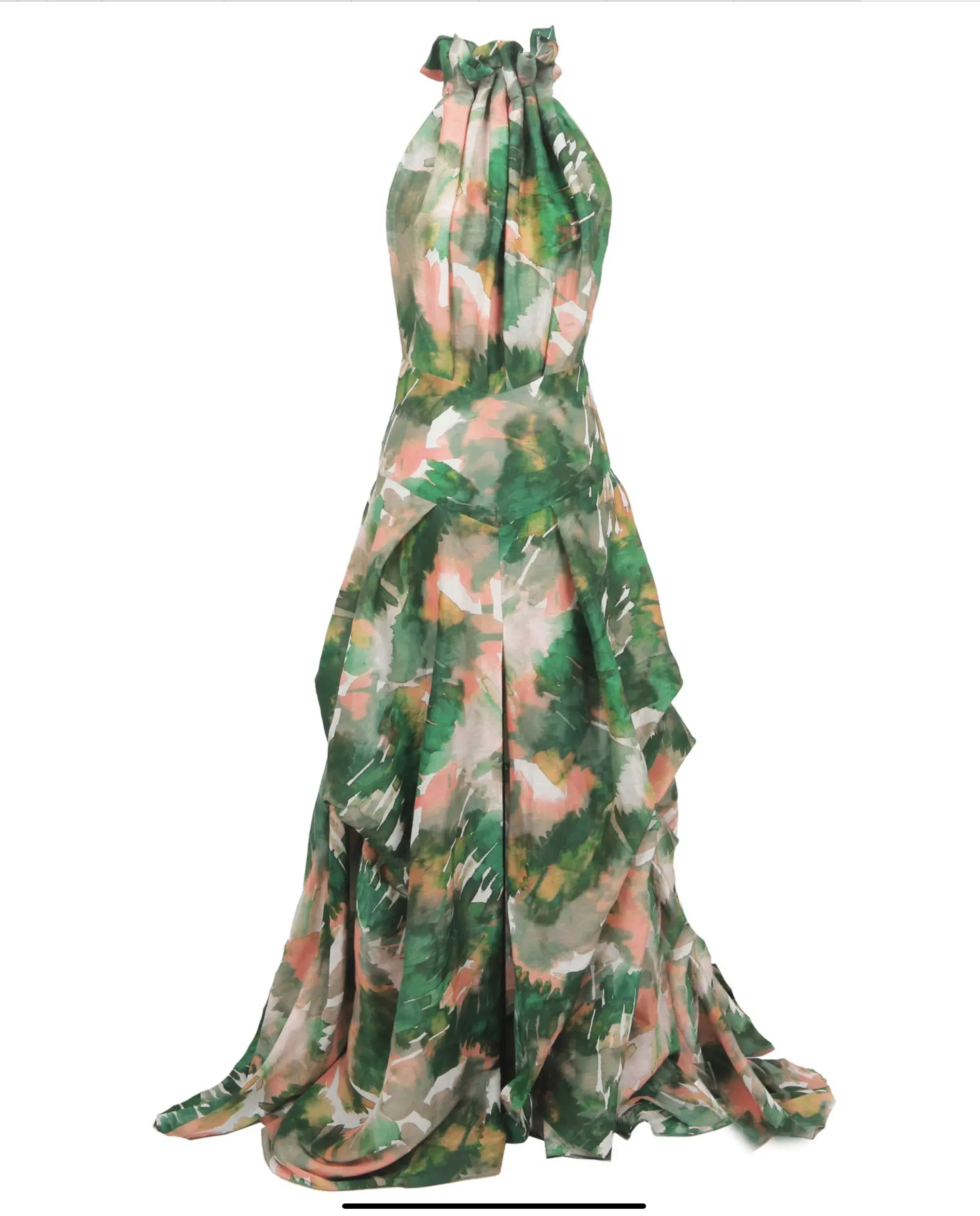 Ginger & Smart Aquarelle Gown Print Size 8 - Image 5