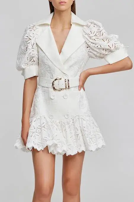 Acler Sierra Dress White Size 8 - Image 1
