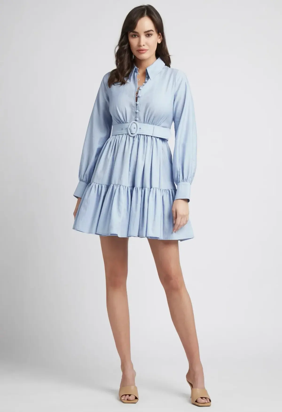Sheike Abigail Dress Blue Size 8 - Image 1