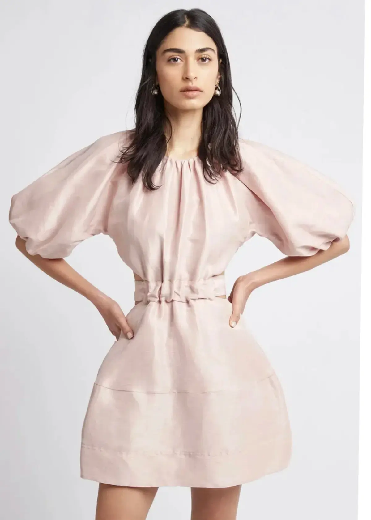 Aje Psychedelia Cut Out Mini Dress Pink Size 16 - Image 4