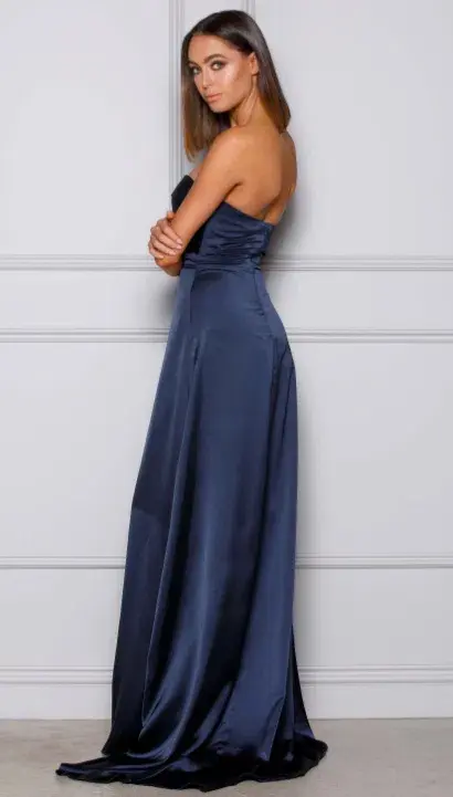 Elle Zeitoune Magnolia Dress Blue Size 10 - Image 2