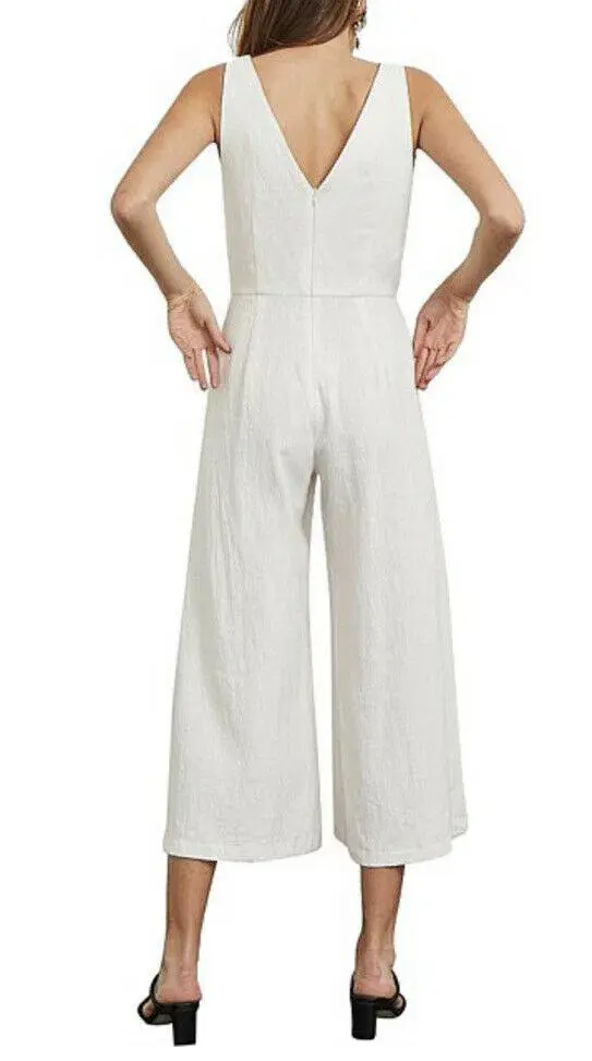 Bec and bridge Natural Woman Jumpsuit White Size 8 for rent on The Volte - main image
