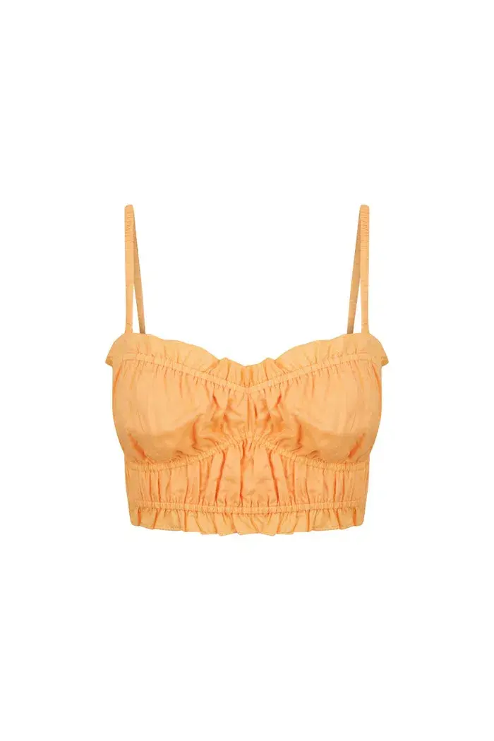 Hansen and Gretel Tina Top and Costello Skirt Set Orange Size 10 - Image 3