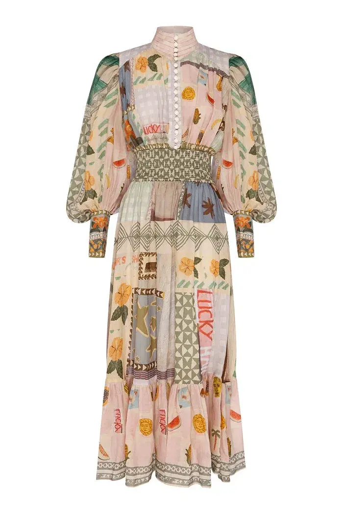 Alemais Emma Gale Shirtdress Dress Print Size 12 - Image 2